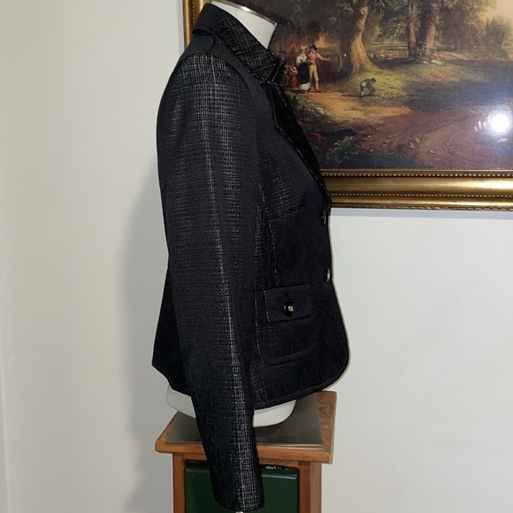 LeSuit Skirt & Suit Studio Blazer (Both Kasper Companies) Matching Suit. Size 8. - Picture 5 of 15